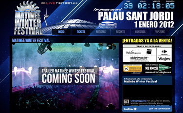 Matinée Winter Festival 2012